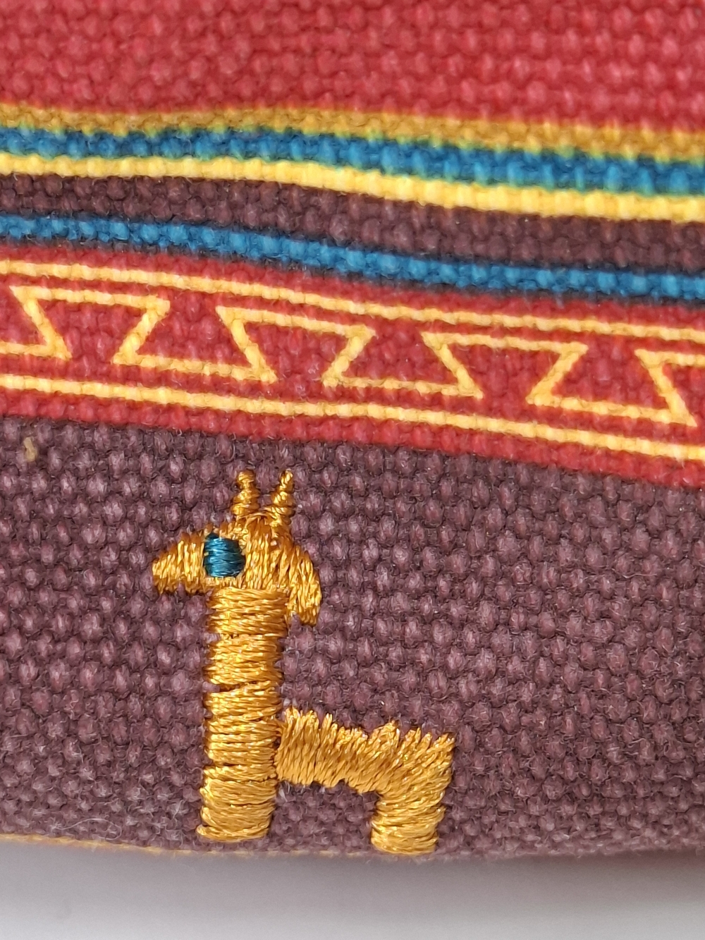 Limited Edition Loungefly Red Canvas Emperor's New Groove Bucket Bag - Picture 8 of 12